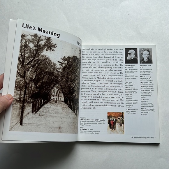 ART in FOCUS Van Gogh & Cezanne books both books included in purchase - Picture 8 of 10